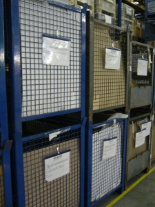 Buste identificazione ceste metaliche