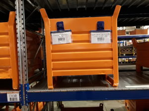 magazzino cassoni metallici