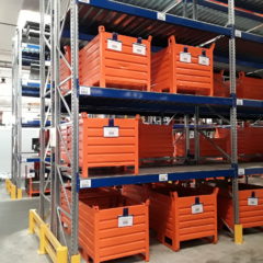 magazzini , casse metalliche, buste magnetiche , identificazione qualità, rintracciabilità, kanban, lean