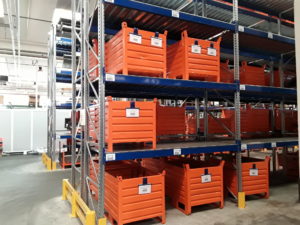 magazzini , casse metalliche, buste magnetiche , identificazione qualità, rintracciabilità, kanban, lean