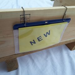 buste con molla per parietali casse in legno